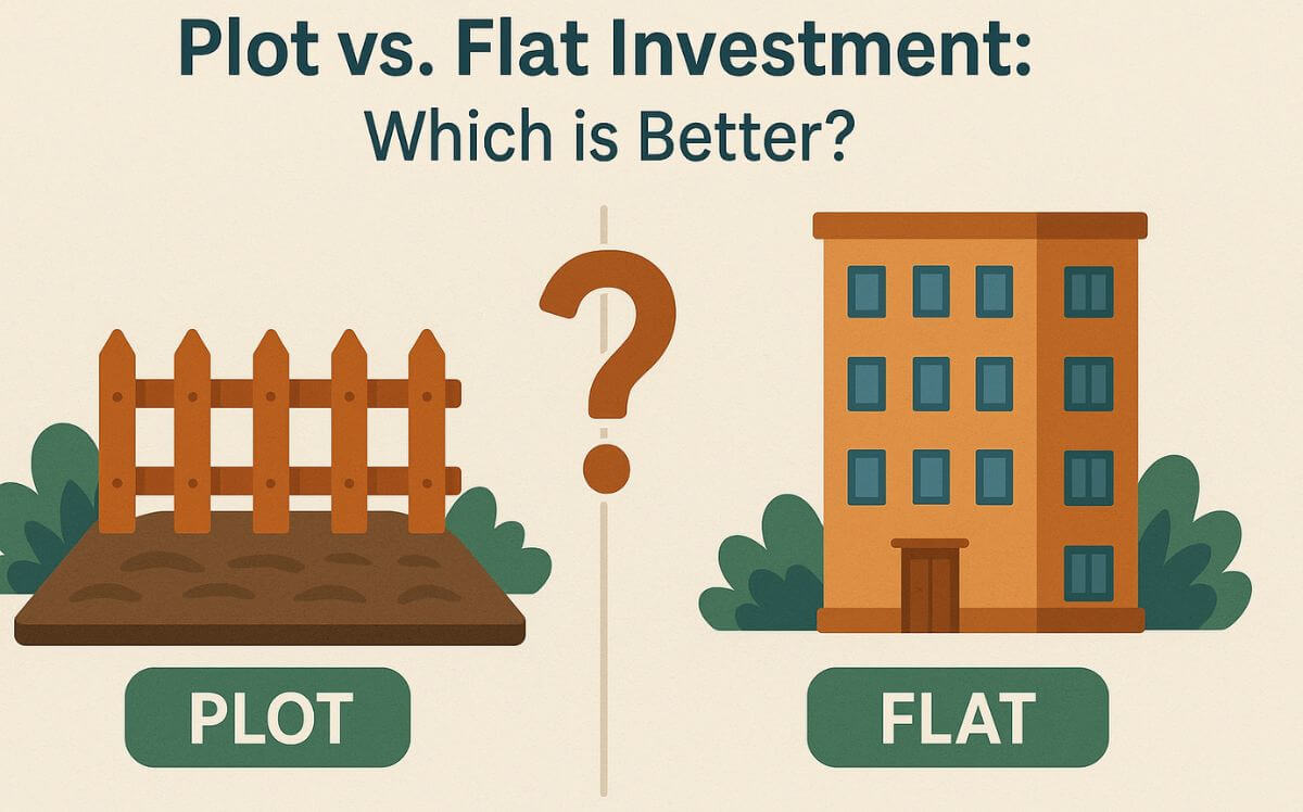 Plot Vs Flat: Which is a Better Investment Option?